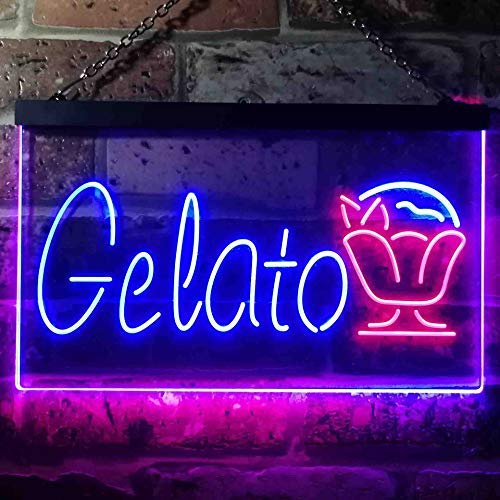 Gelato Dual LED Neon Light Sign1